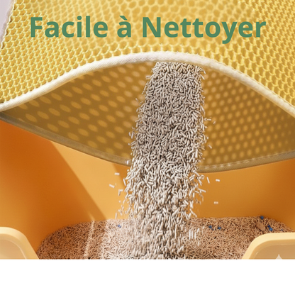 Tapis Litière Filtrant & Double Protection