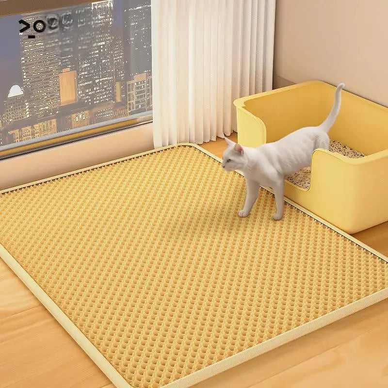 Tapis Litière Filtrant & Double Protection