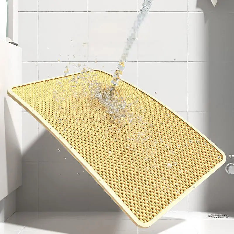 Tapis Litière Filtrant & Double Protection