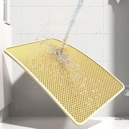 Tapis Litière Filtrant & Double Protection